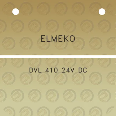 elmeko-dvl-410-24v-dc