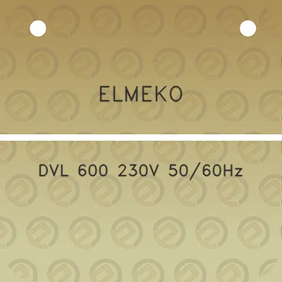 elmeko-dvl-600-230v-5060hz