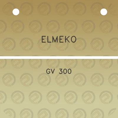 elmeko-gv-300