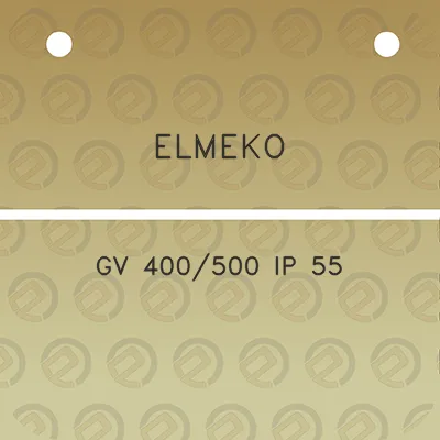 elmeko-gv-400500-ip-55