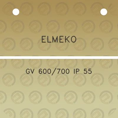 elmeko-gv-600700-ip-55