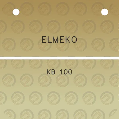 elmeko-kb-100