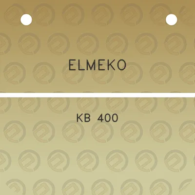 elmeko-kb-400