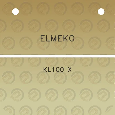 elmeko-kl100-x