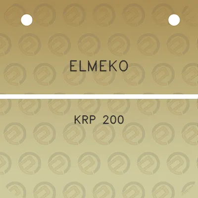 elmeko-krp-200