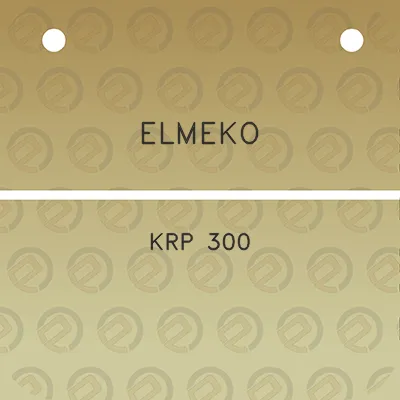 elmeko-krp-300