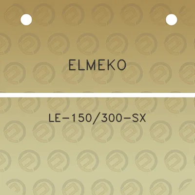 elmeko-le-150300-sx