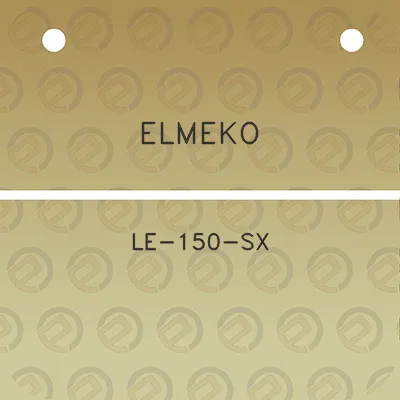 elmeko-le-150-sx