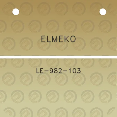 elmeko-le-982-103