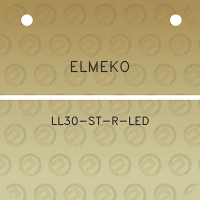 elmeko-ll30-st-r-led