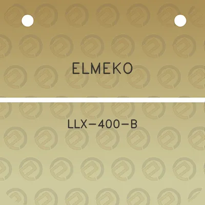 elmeko-llx-400-b