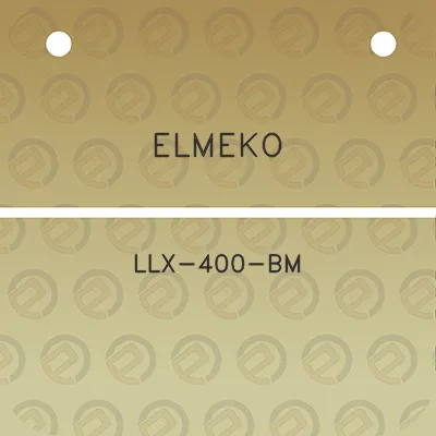 elmeko-llx-400-bm