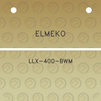 elmeko-llx-400-bwm