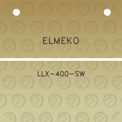 elmeko-llx-400-sw