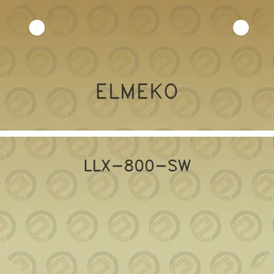 elmeko-llx-800-sw