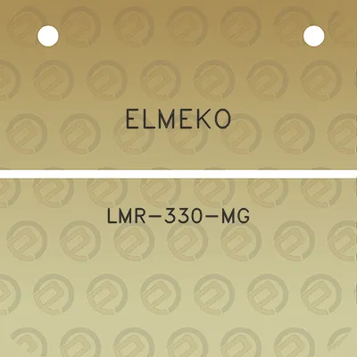 elmeko-lmr-330-mg