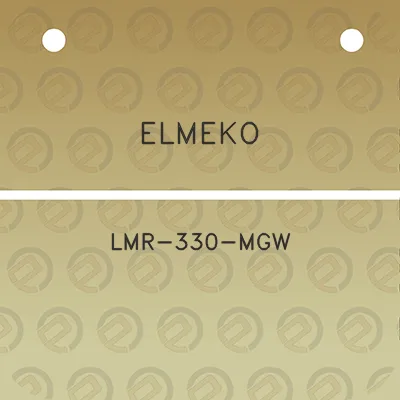 elmeko-lmr-330-mgw