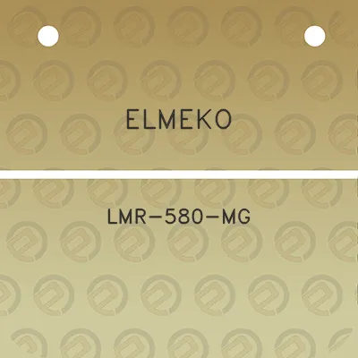 elmeko-lmr-580-mg