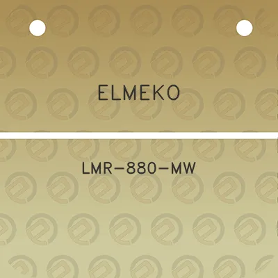 elmeko-lmr-880-mw