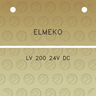 elmeko-lv-200-24v-dc