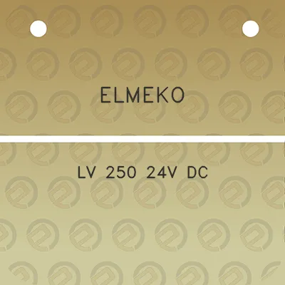 elmeko-lv-250-24v-dc