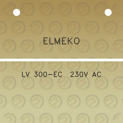 elmeko-lv-300-ec-230v-ac