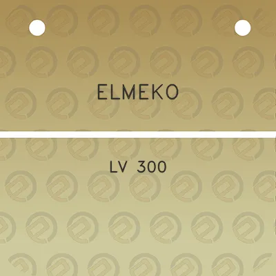 elmeko-lv-300