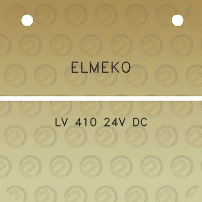 elmeko-lv-410-24v-dc