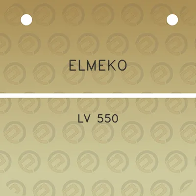 elmeko-lv-550