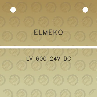 elmeko-lv-600-24v-dc