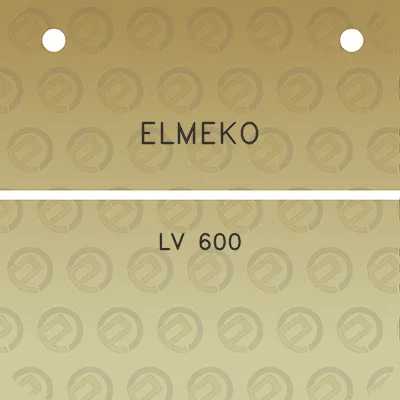 elmeko-lv-600