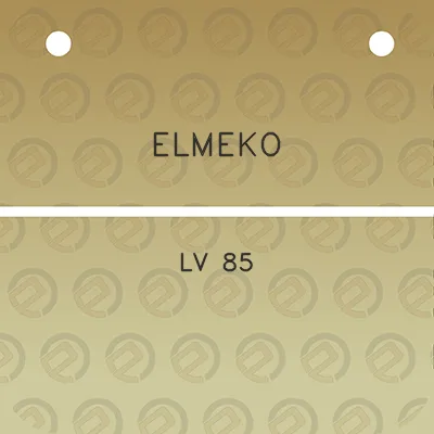 elmeko-lv-85