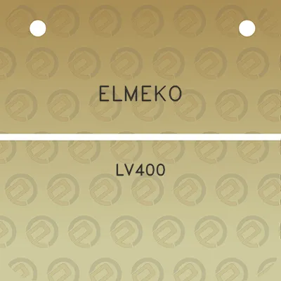 elmeko-lv400