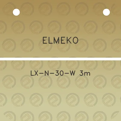 elmeko-lx-n-30-w-3m