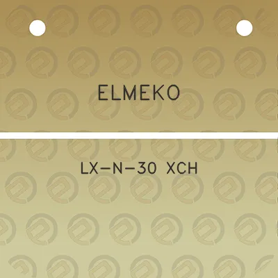 elmeko-lx-n-30-xch