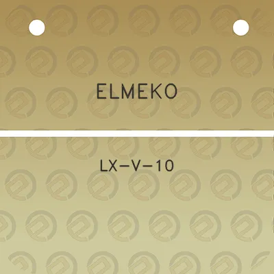 elmeko-lx-v-10