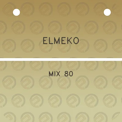 elmeko-mix-80