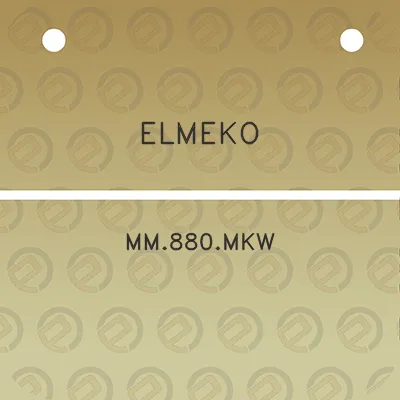 elmeko-mm880mkw