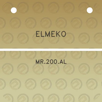 elmeko-mr200al