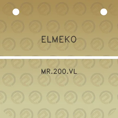 elmeko-mr200vl