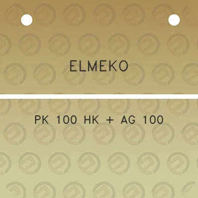 elmeko-pk-100-hk-ag-100