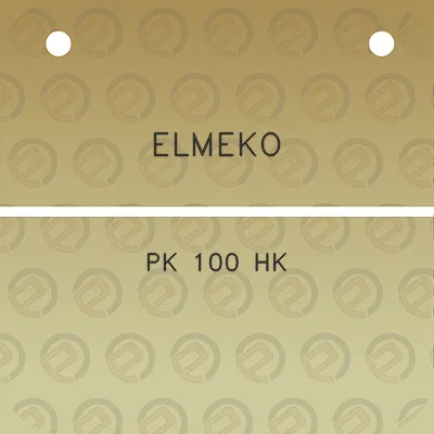 elmeko-pk-100-hk