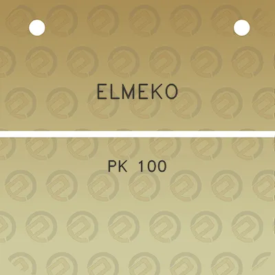 elmeko-pk-100