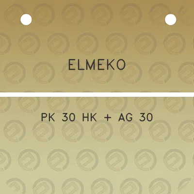 elmeko-pk-30-hk-ag-30