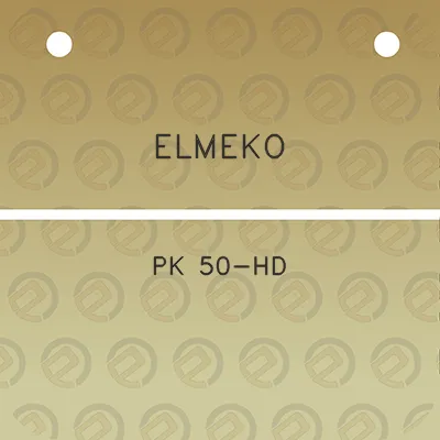 elmeko-pk-50-hd