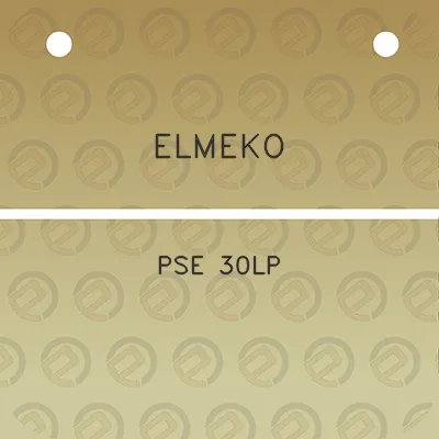 elmeko-pse-30lp