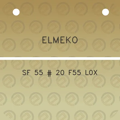 elmeko-sf-55-20-f55-l0x