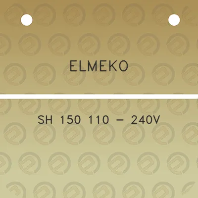 elmeko-sh-150-110-240v