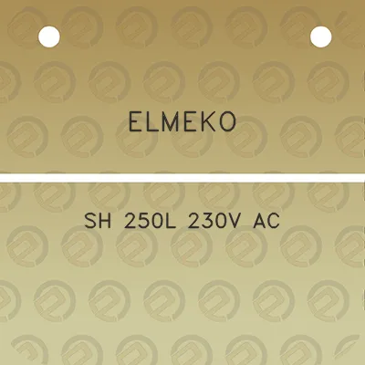 elmeko-sh-250l-230v-ac