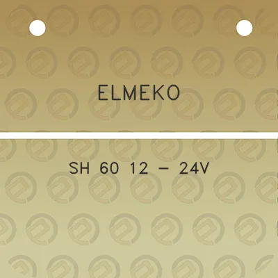 elmeko-sh-60-12-24v